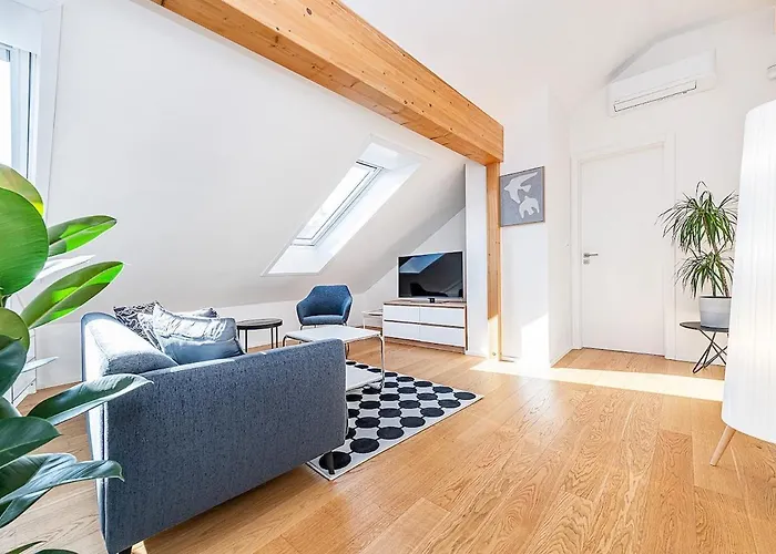 Rooftop With Beautiful View And Free Parking 아파트